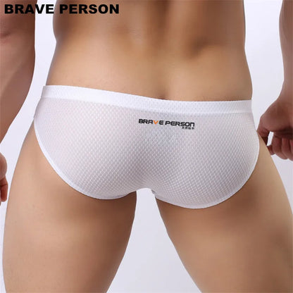 Brave Person Men’s Cotton-Blend Briefs – Comfortable Everyday Underwear
