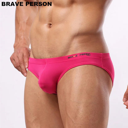Brave Person Men’s Nylon Blend Briefs – Breathable Everyday Underwear