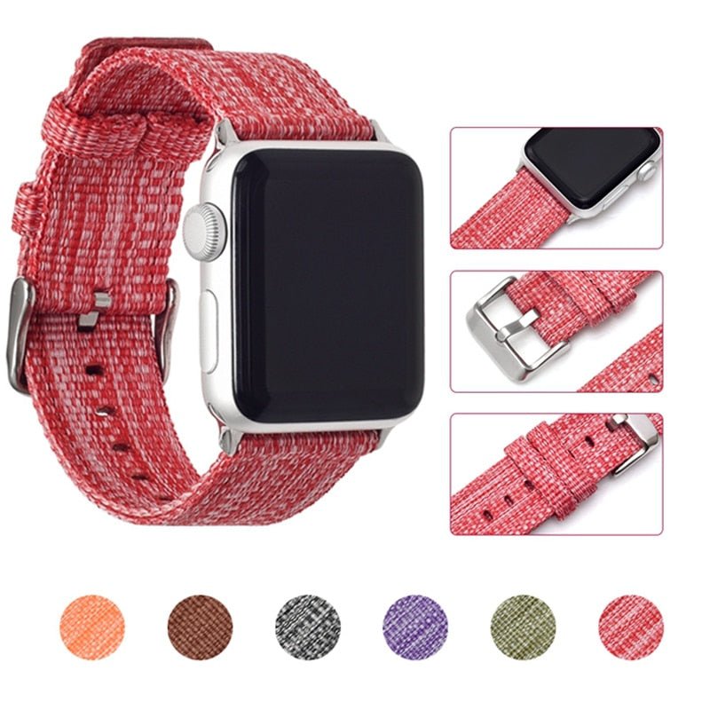 Apple Fabric Armband Series 11/10/9/8/7/6/5/4/ SE / Ultra 1/2/3