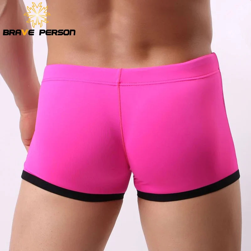 BRAVE PERSON Brand Men's Beach Wear Shorts Men Swim Trunks