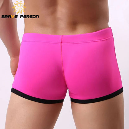 BRAVE PERSON Brand Men's Beach Wear Shorts Men Swim Trunks