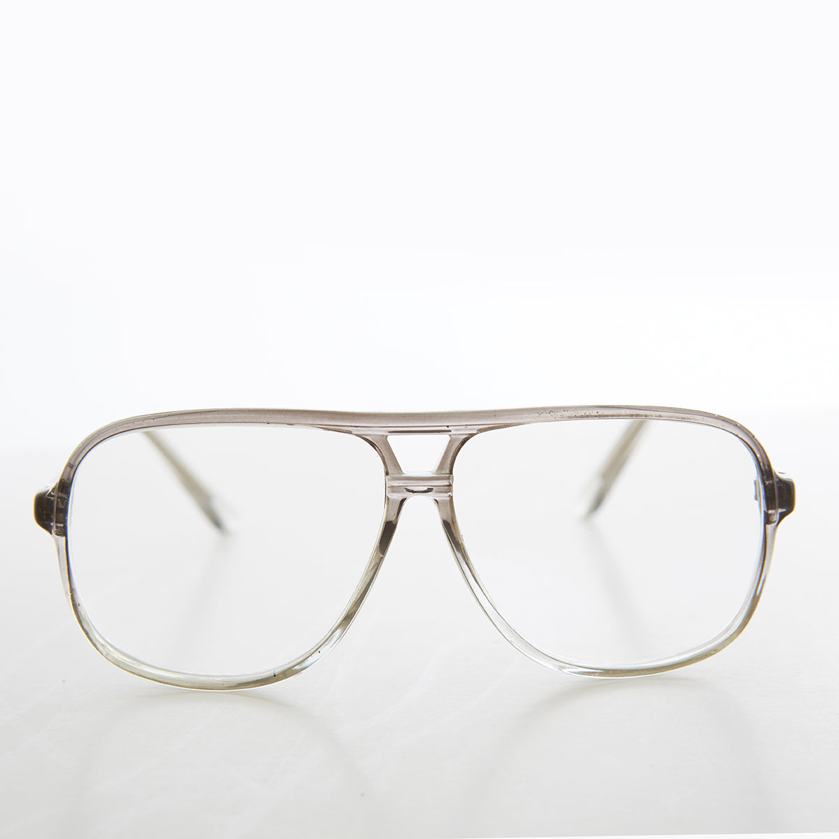 Square Retro Aviator Reading Glasses - Hux