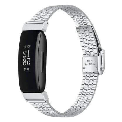 Fitbit Inspire 2, 1  Steel Band - Durable Metal Strap