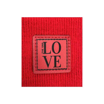 Viral Love-Inspired H-Stitch Beanie – Scarlet Red | Limited Edition