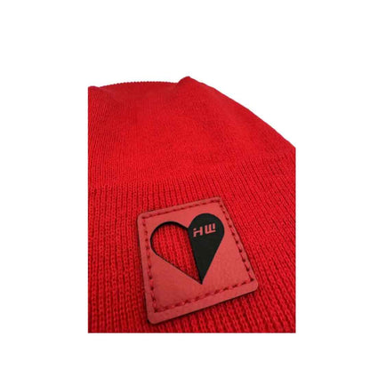 Haakwear Exclusive Love Inspired H-Stitch Beanie – Limited Edition | Scarlet Red