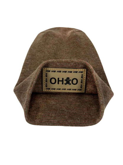 Haakwear H-Stitch Beanie Ohio, The Brown's Cookie Edition - Exclusive Christmas Hat Collection Burgundy / Green Fusion