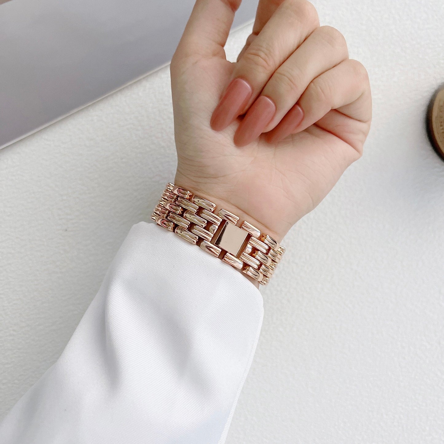 Apple Watch Steel Luxury Strap Series 11/10/9/8/7/6/5/4/ SE / Ultra 1/2/3