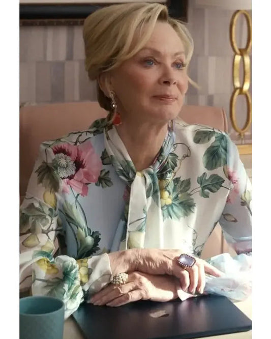 Hacks S04 Jean Smart Floral Shirt