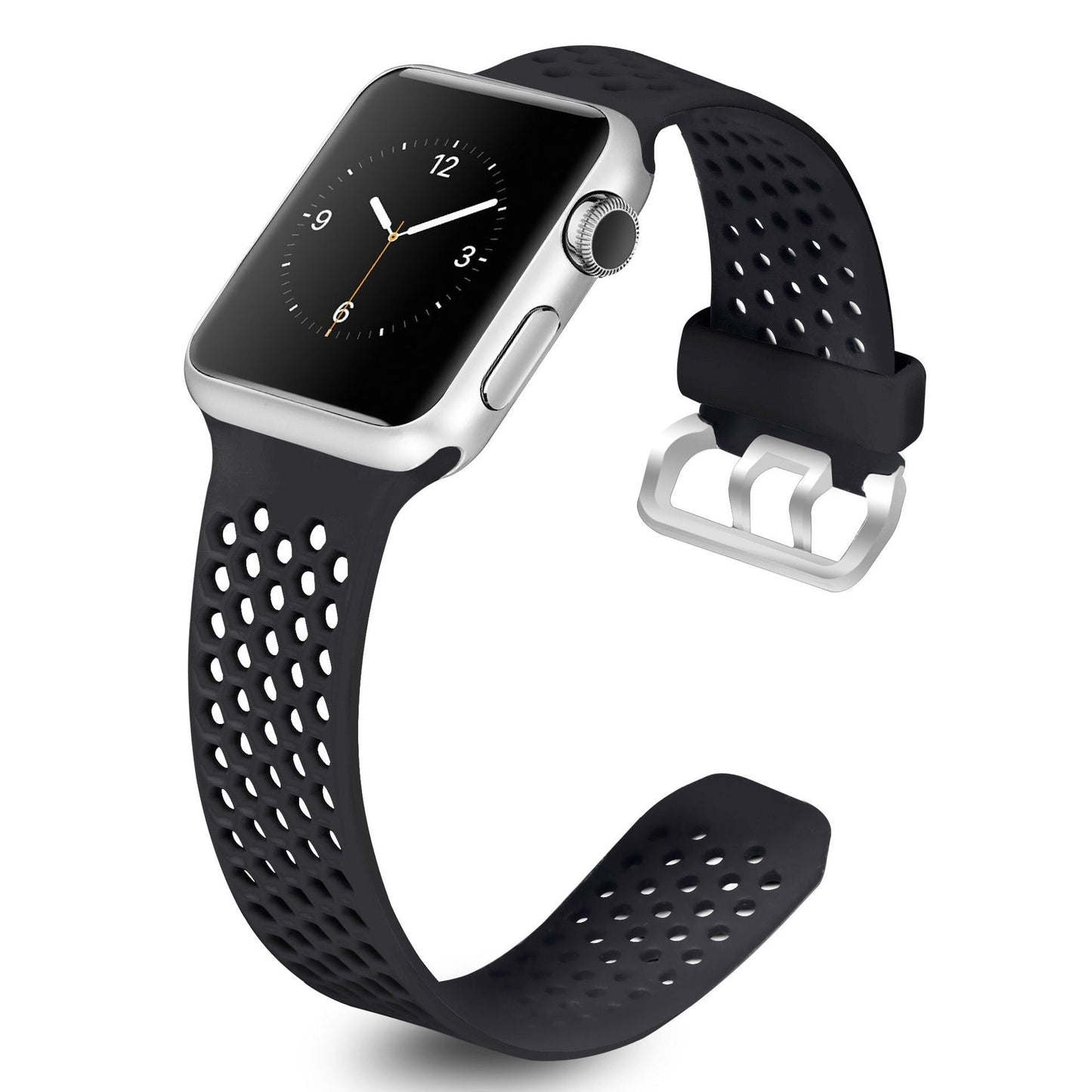 Silicone Apple Watch Band Series 11/10/9/8/7/6/5/4/ SE / Ultra 1/2/3