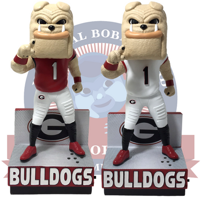 Hairy Dawg Georgia Bulldogs Mascot School Song Bobbleheads