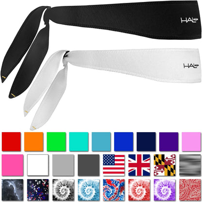 Halo Headband - tie version (Solid Colors) - Triathlete Store