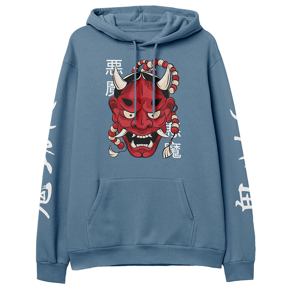 Hannya Demon Mask Hoodie