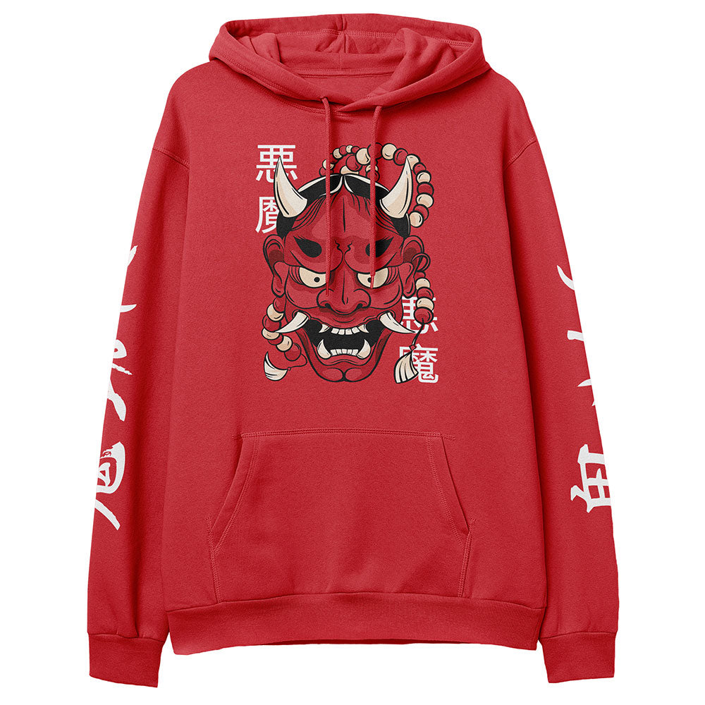Hannya Demon Mask Hoodie