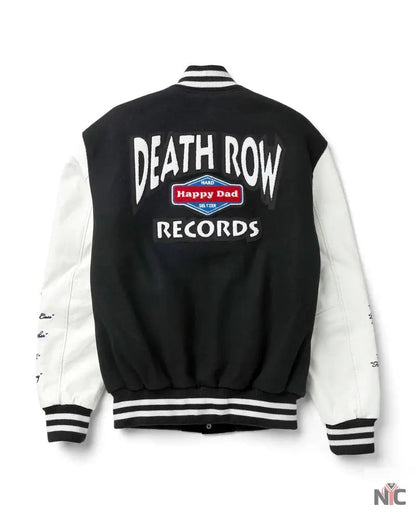 Happy Dad x Death Row Varsity Jacket