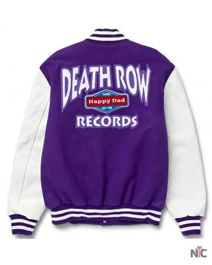 Happy Dad x Death Row Varsity Jacket