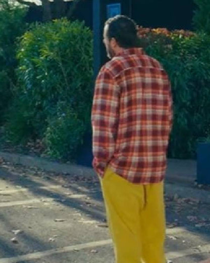 Happy Gilmore 2 Adam Sandler Plaid Check Shirt