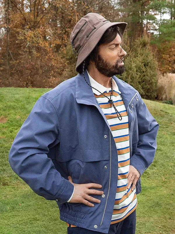 Happy Gilmore 2 Eminem Blue Cotton Jacket