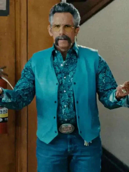 Ben Stiller Happy Gilmore 2 Blue Vest