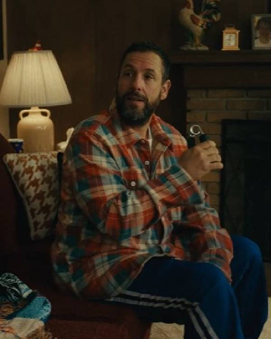 Happy Gilmore 2 Adam Sandler Checkered Plaid Shirt