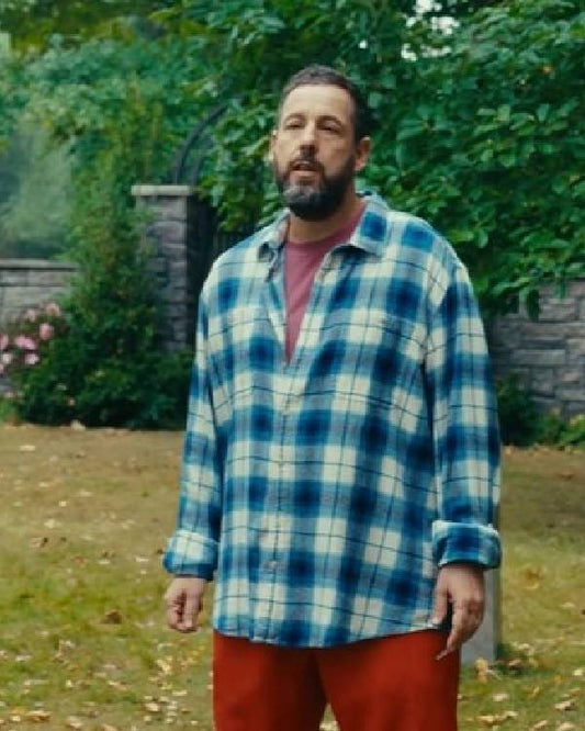 Happy Gilmore 2 Adam Sandler Plaid Shirt
