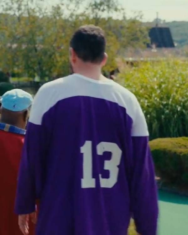 Happy Gilmore 2 Adam Sandler Purple Jersey