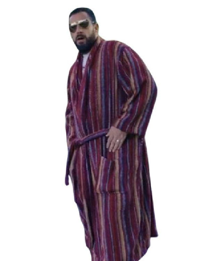 Happy Gilmore 2 Adam Sandler Striped Bathrobe