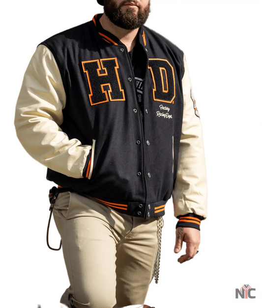 Harley Davidson 120th Anniversary Wool Varsity Jacket
