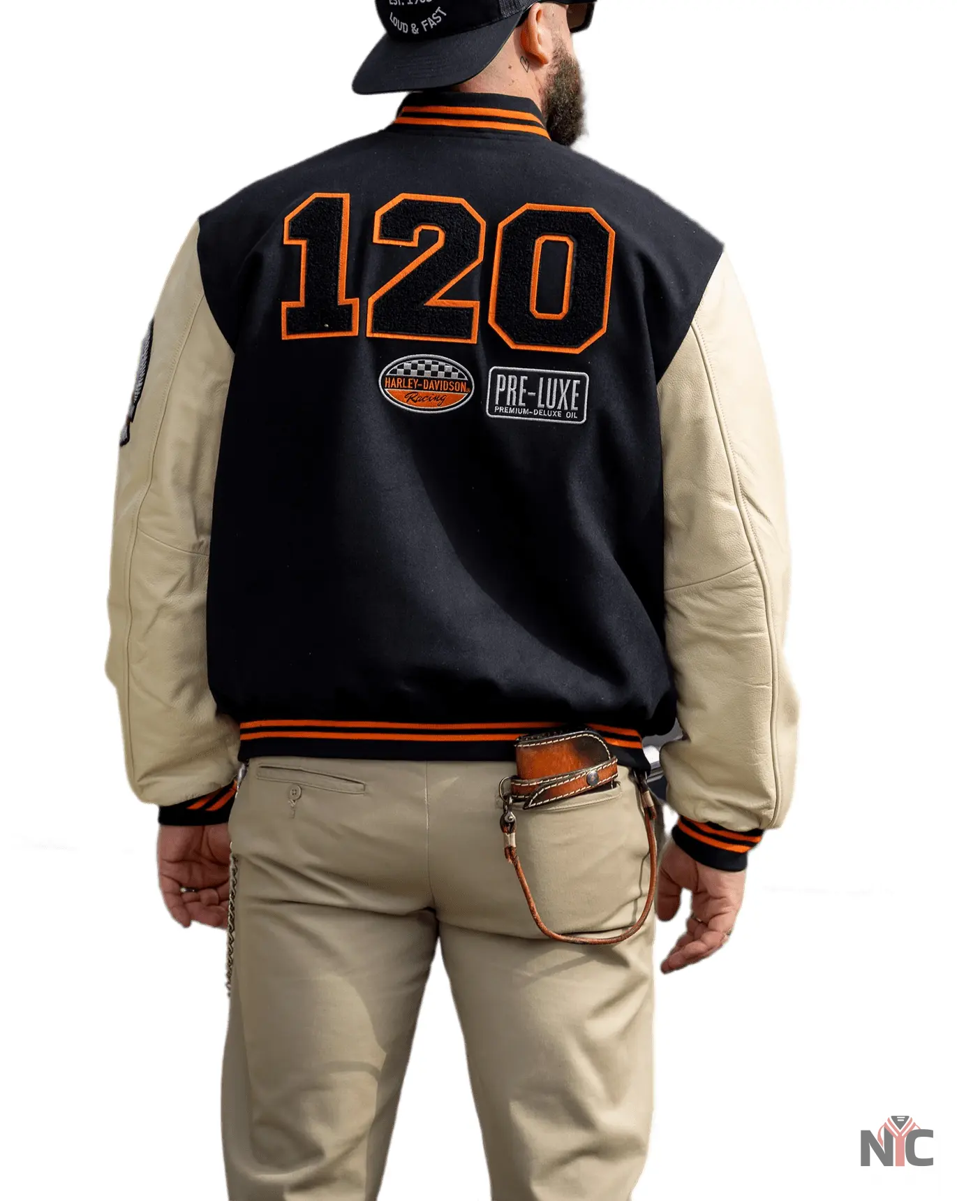 Harley Davidson 120th Anniversary Wool Varsity Jacket