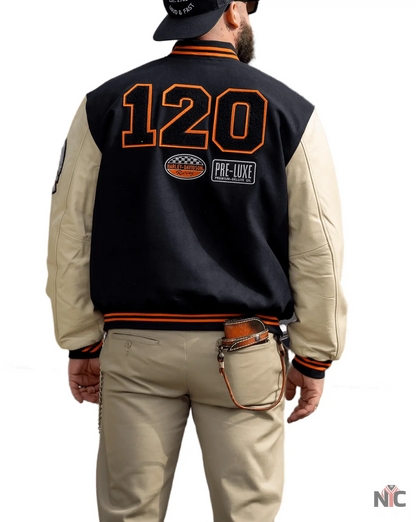 Harley Davidson 120th Anniversary Wool Varsity Jacket