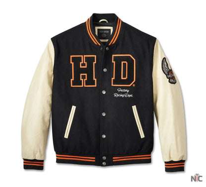 Harley Davidson 120th Anniversary Wool Varsity Jacket