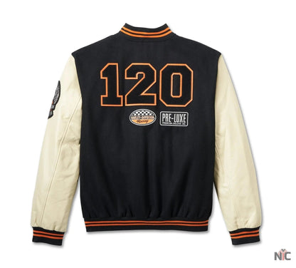 Harley Davidson 120th Anniversary Wool Varsity Jacket