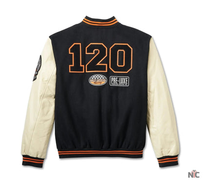 Harley Davidson 120th Anniversary Wool Varsity Jacket