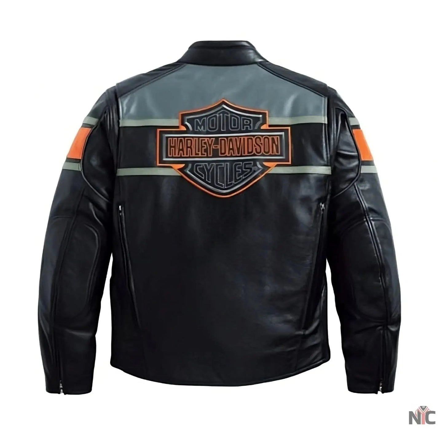 Harley Davidson Vintage Leather Biker Jacket
