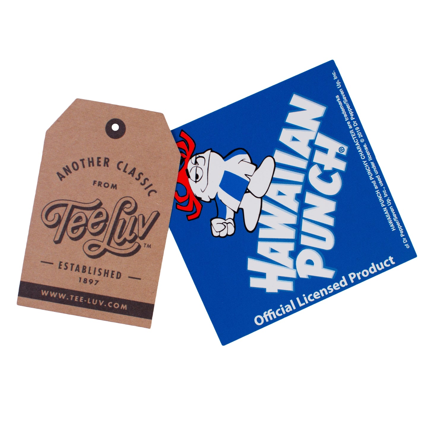 How About a Nice Hawaiian Punch Retro Punchy T-Shirt - Cabo Blue