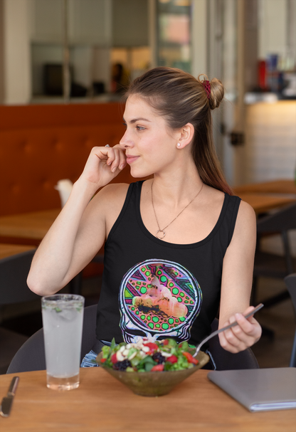 Hazey Skull Women's Tank