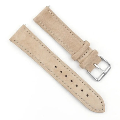 TicWatch Pro 5, Pro 3 & E3 Suede Leather Band with Stitching