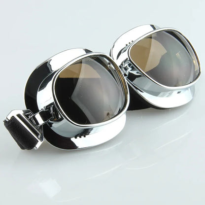 Motorcycle Goggles Vintage Windproof UV Protection for Harley