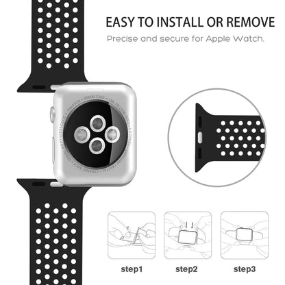 Silicone Apple Watch Band Series 11/10/9/8/7/6/5/4/ SE / Ultra 1/2/3