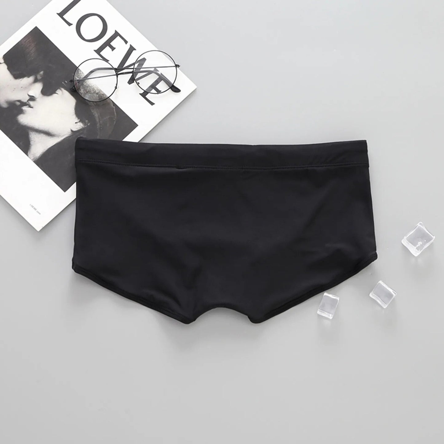 Addicted Solid Swim Trunks