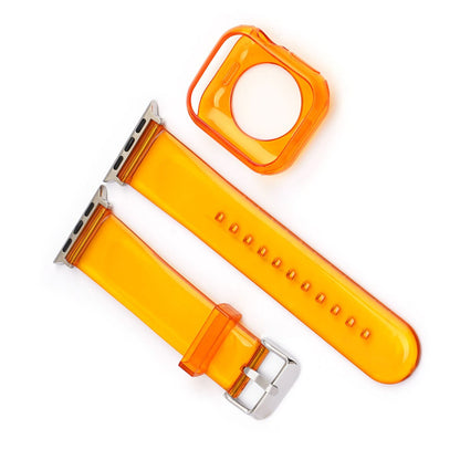 Silicone Apple Watch Band + Case