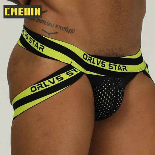Orvls Men’s Mesh Jockstrap – Breathable Low-Rise Support Underwear