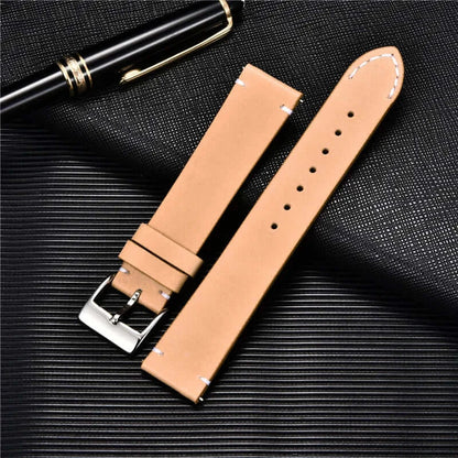 Samsung Galaxy Watch Leather Band - Premium Classic Design