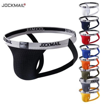 JOCKMAIL Gay Underwear Men Jockstrap Rainbow