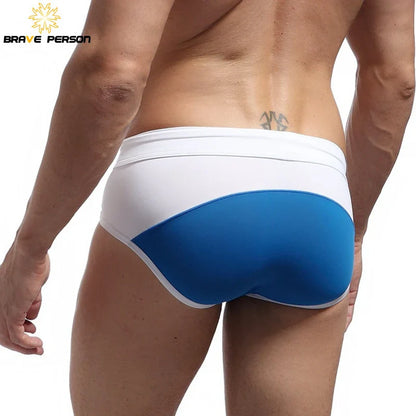 Men's Swimwear Bikini Swim Briefs Sexy Low Waist Swimming Bathing Suit Swim Wear Trunks Shorts Beach Swim Surf Sport Shorts
