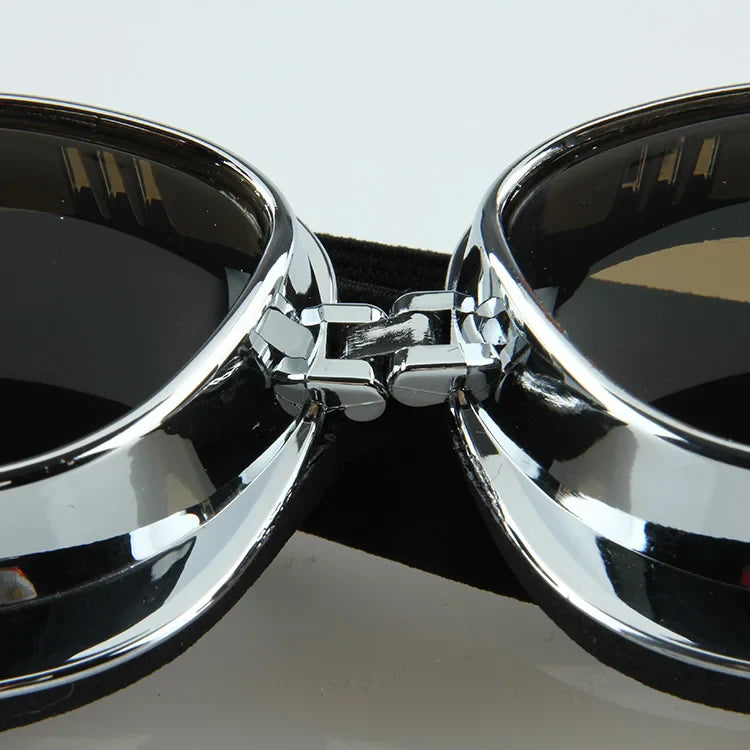 Motorcycle Goggles Vintage Windproof UV Protection for Harley