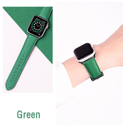 Genuine Leather Loop Apple Watch Band Series 11/10/9/8/7/6/5/4/ SE / Ultra 1/2/3