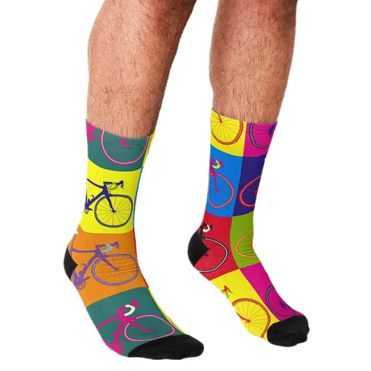 Men's Bike Themed Socks