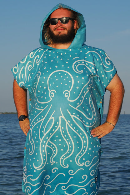 He'e - Octopus Towel Poncho (Max)