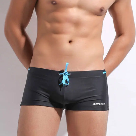 Desmiit Solid Swim Trunks