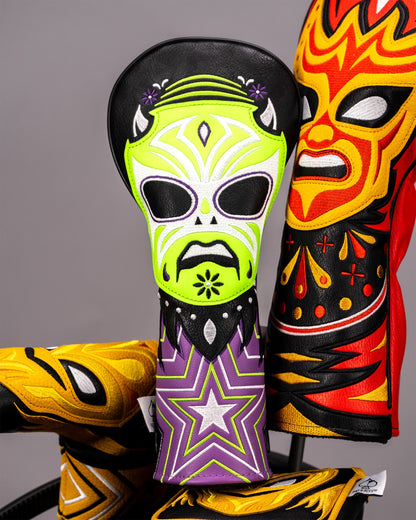 Lucha Libre Mask - Fairway Cover